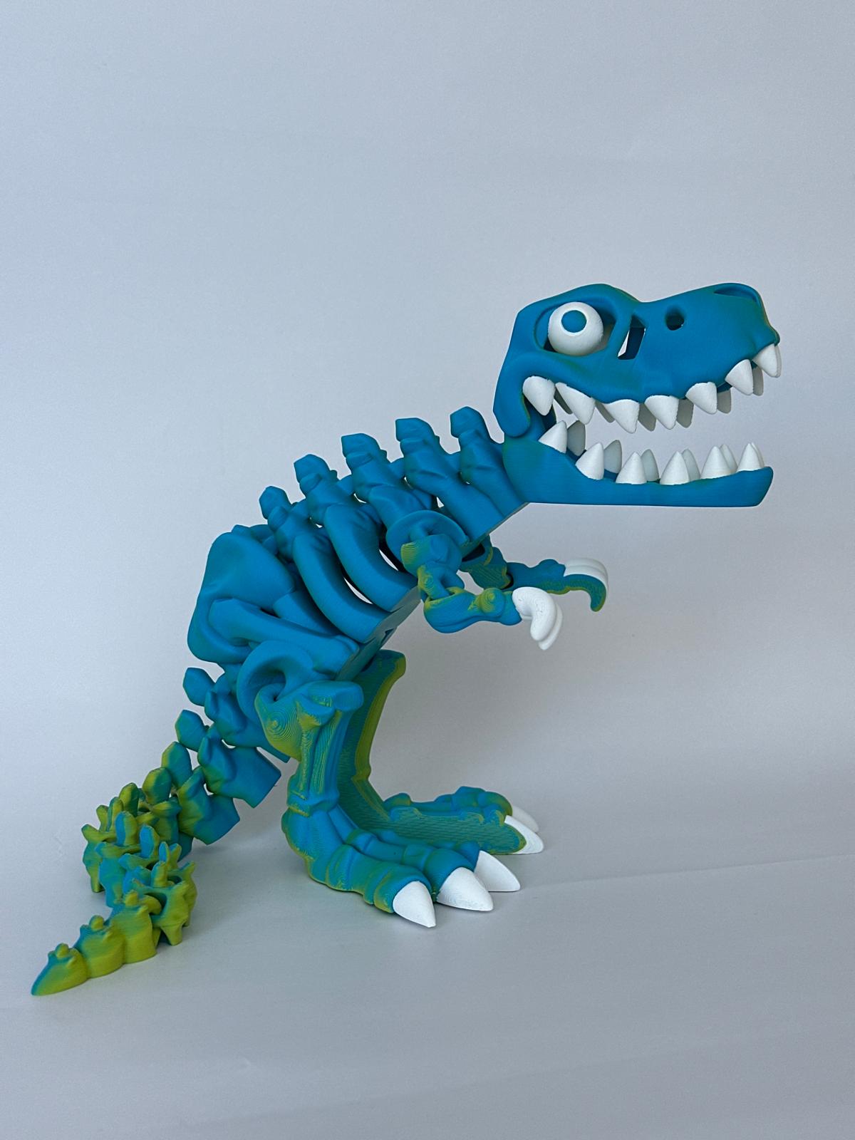 Skeleton T-Rex Flexi 3D-geprint - Afbeelding 2
