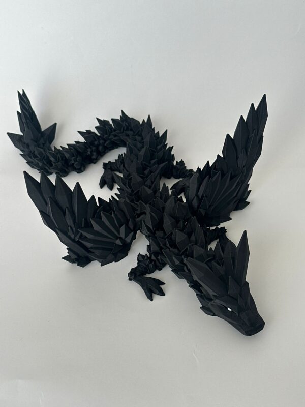 Crystalwing Dragon – Flexi 3D-geprint