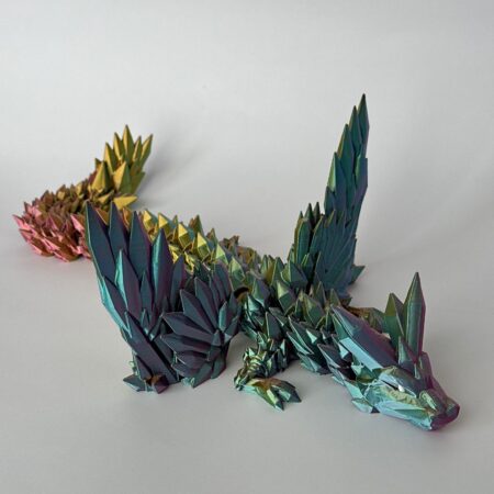 Crystalwing Dragon – Flexi 3D-geprint