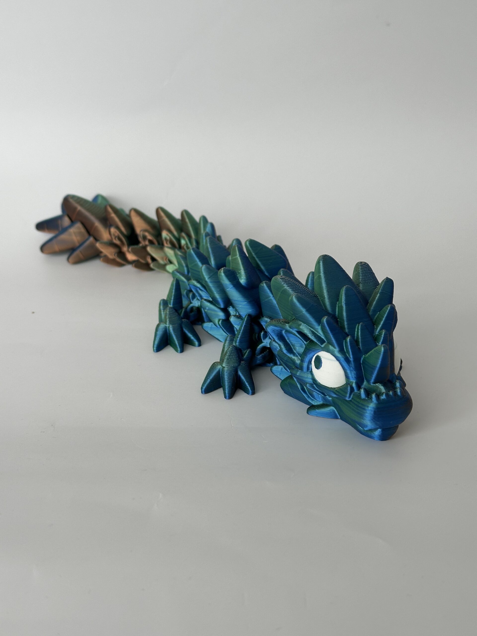 BABY Candy Corn Dragon – Flexi 3D-geprint - Afbeelding 3
