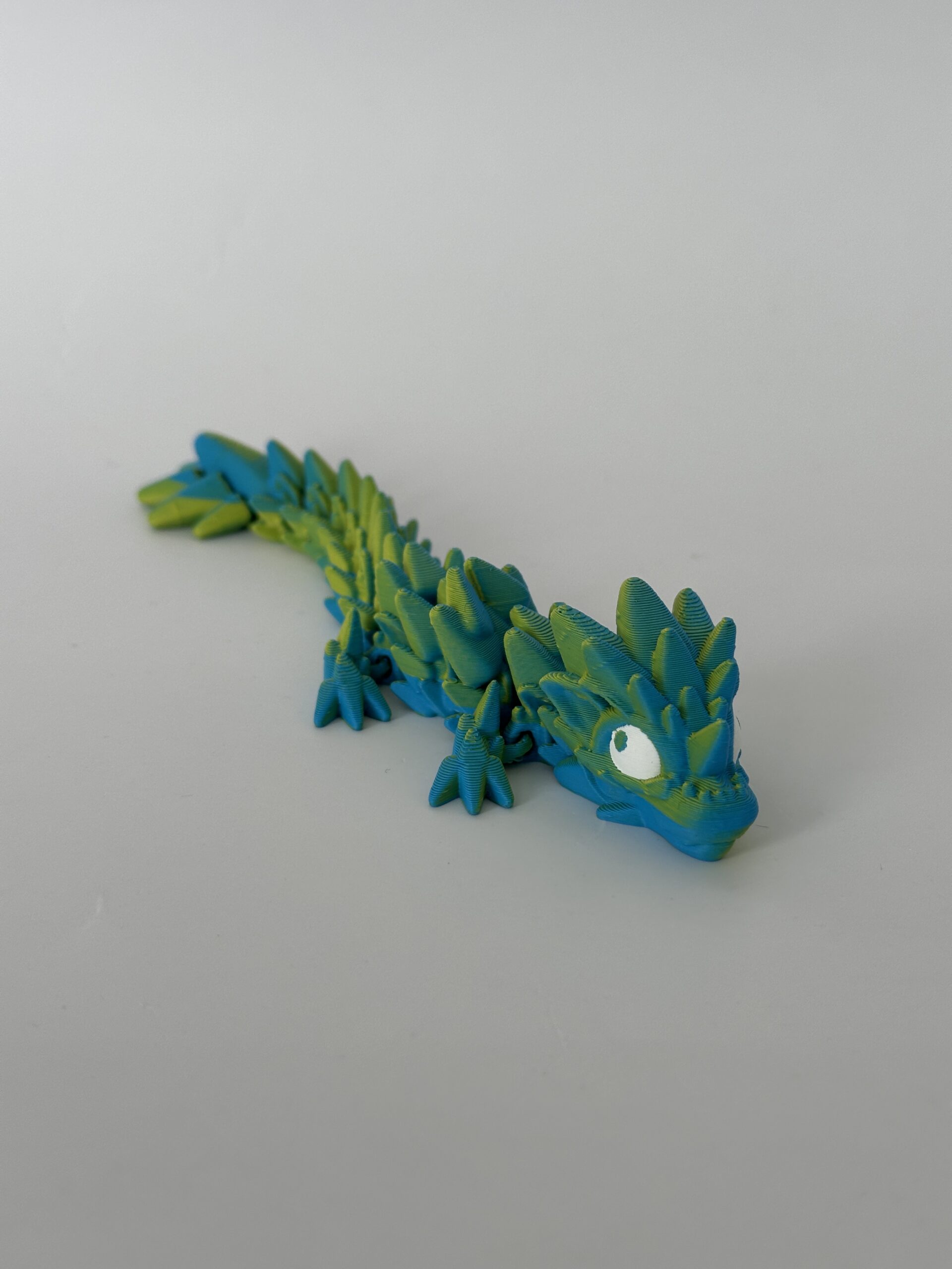 BABY Candy Corn Dragon – Flexi 3D-geprint - Afbeelding 4