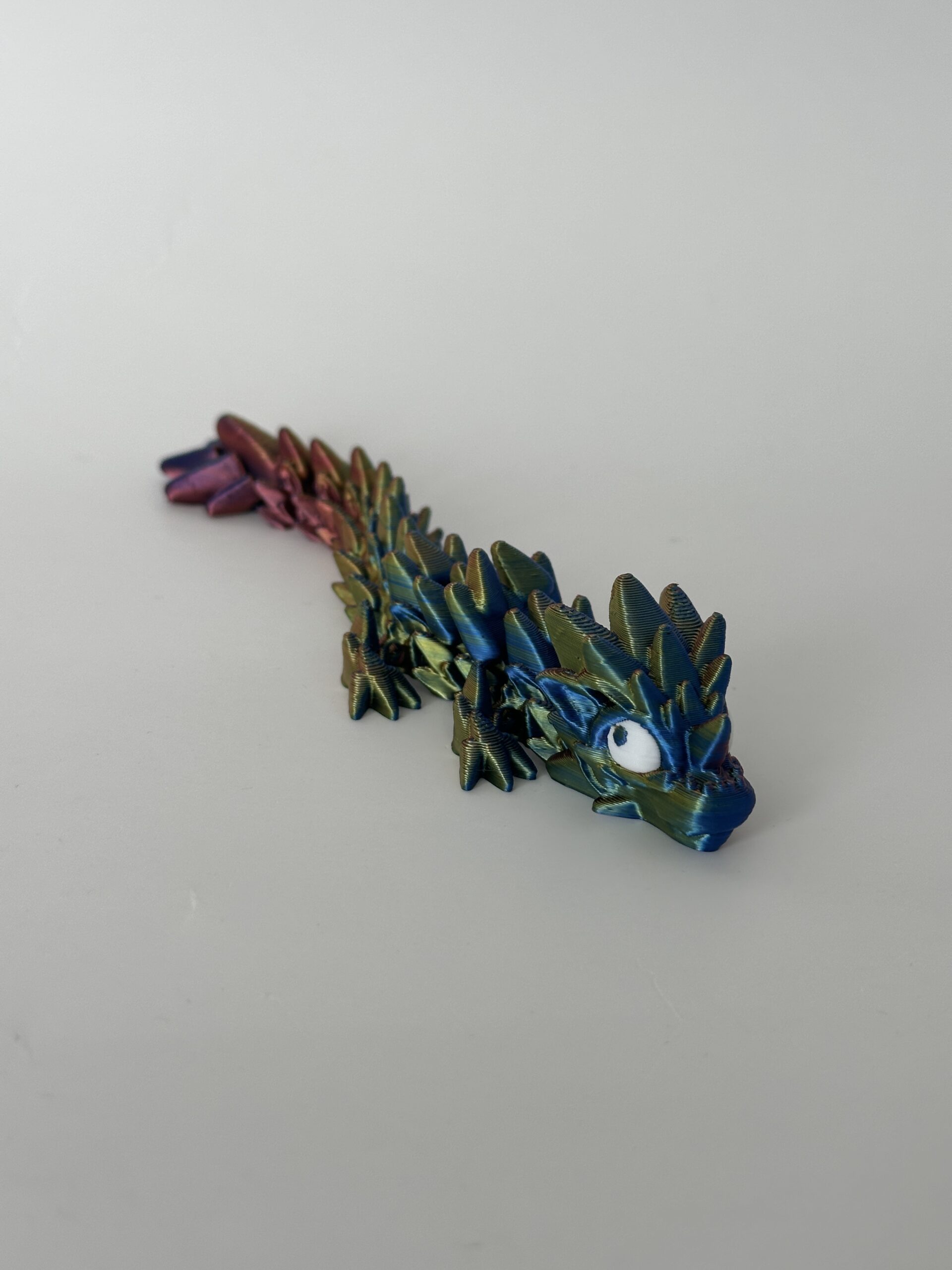 BABY Candy Corn Dragon – Flexi 3D-geprint - Afbeelding 5