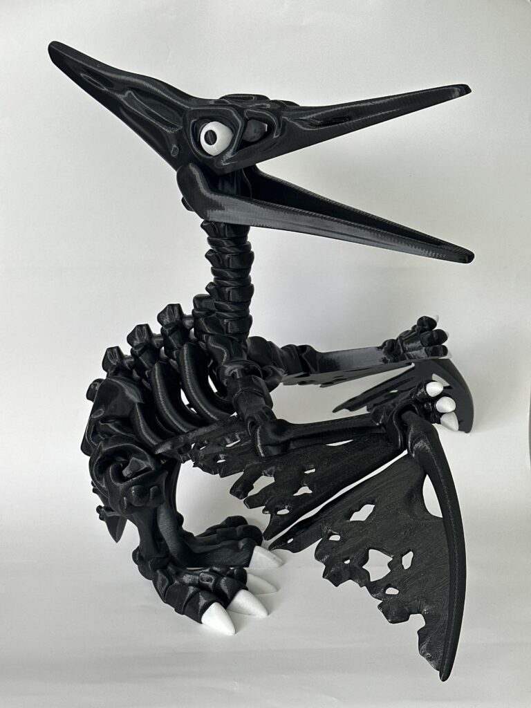 Skeleton Pteranodon XXL – Flexi 3D-geprint