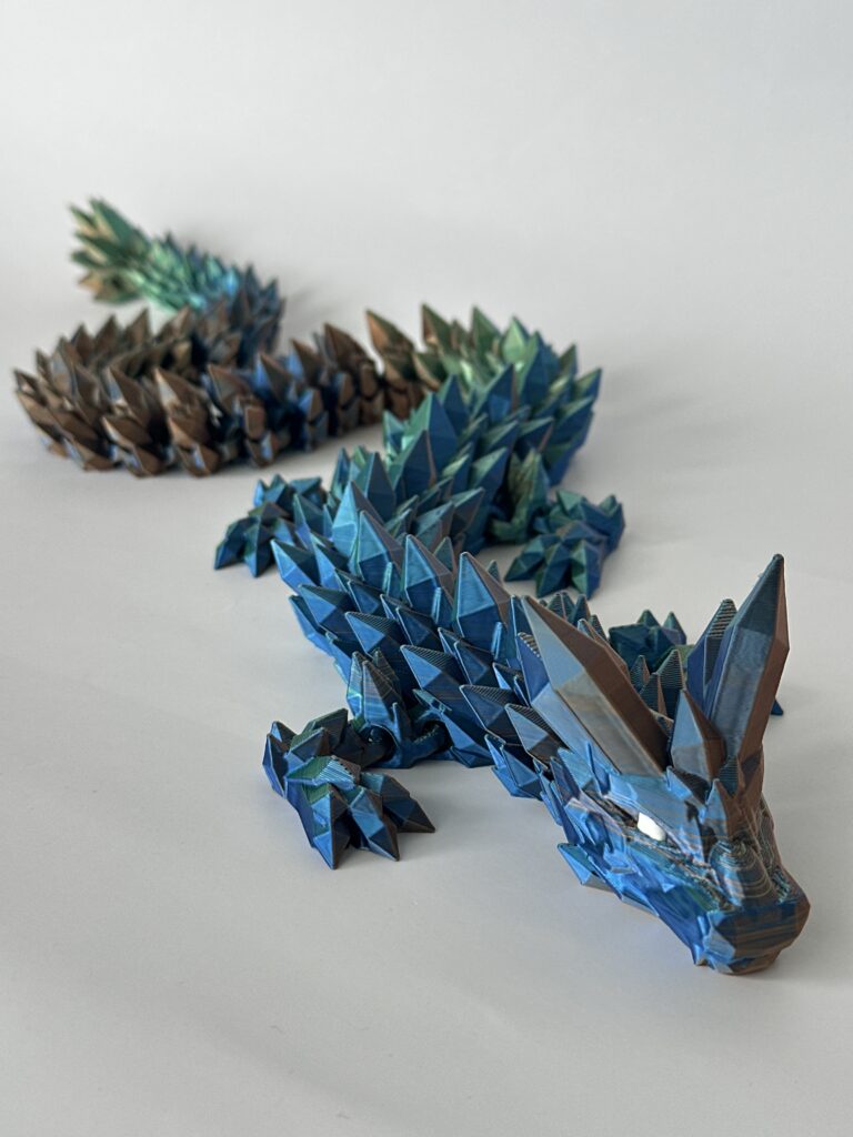 Crystal Dragon – 3D-geprint