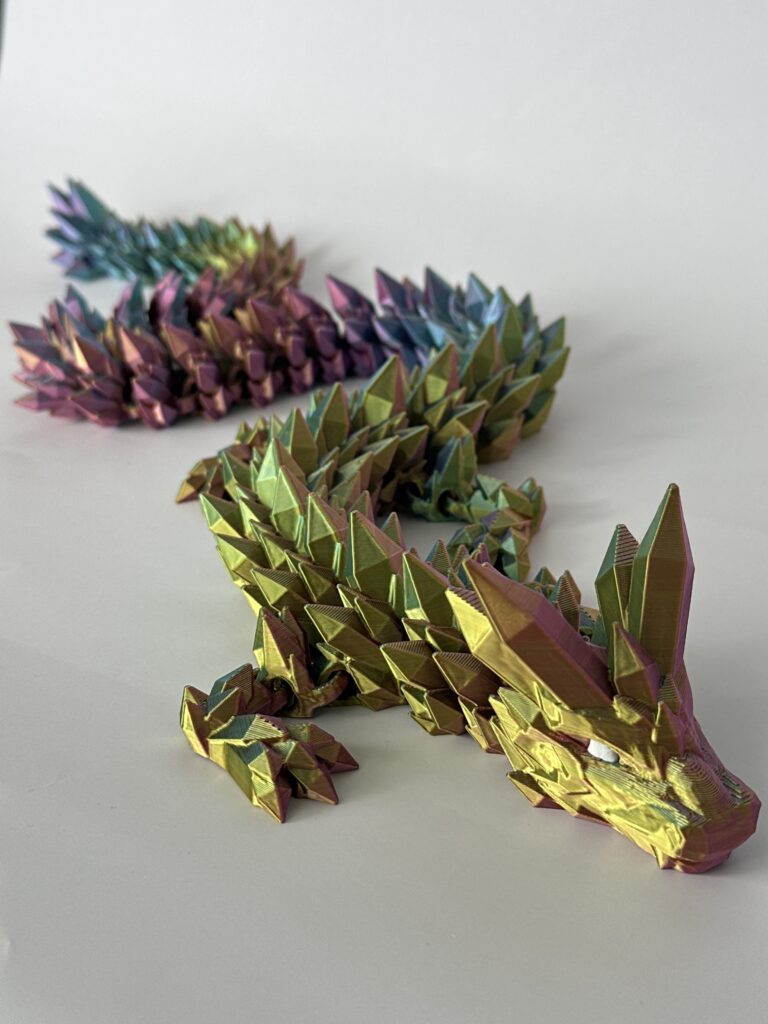 Crystal Dragon – 3D-geprint