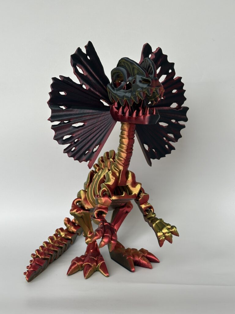 Dilophosaurus Skeleton – 3D-geprint