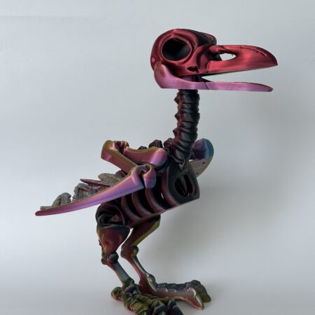 Skeleton Crow – 3D-geprint - Image 1