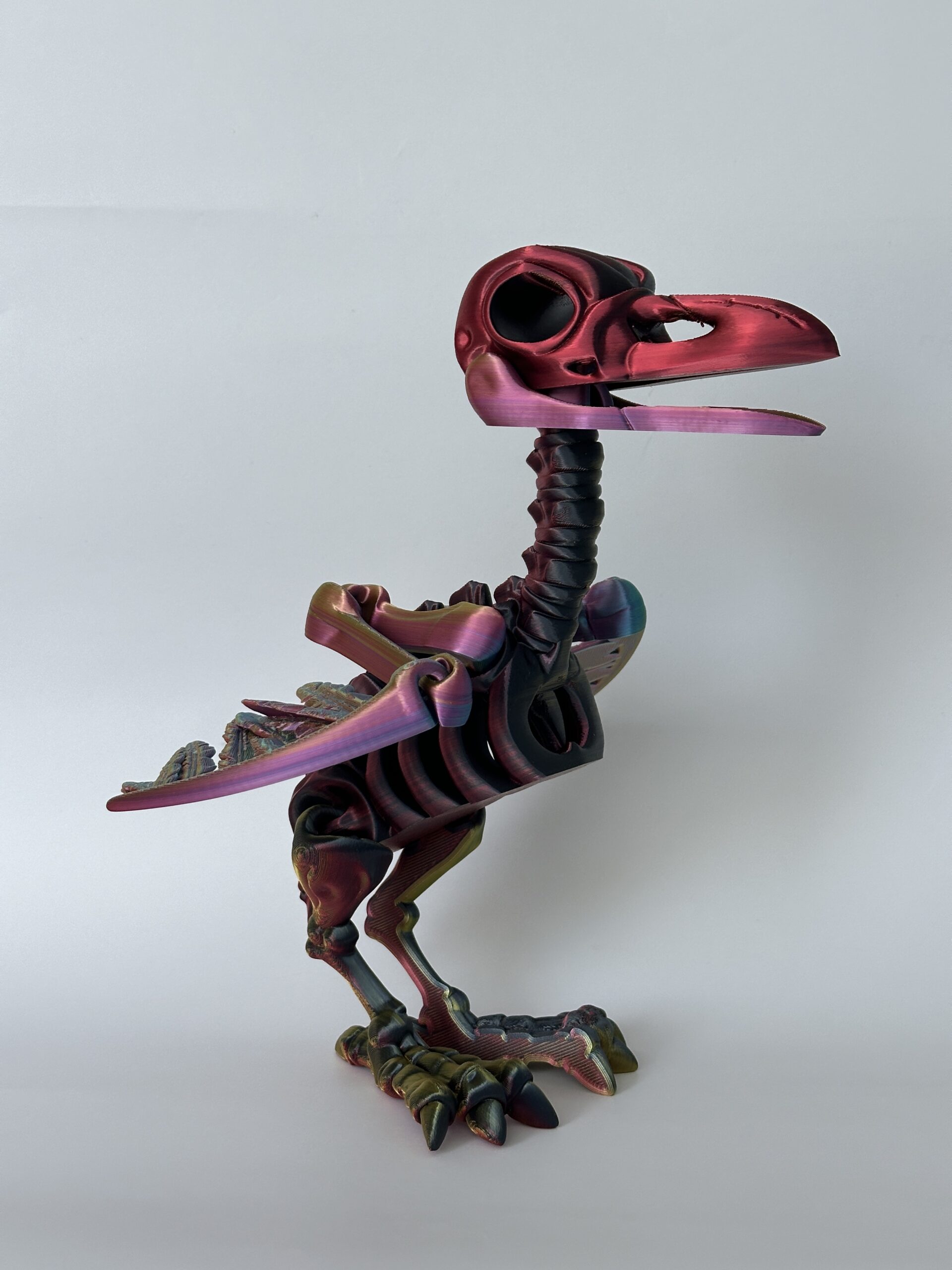 Skeleton Crow – 3D-geprint - Image 1