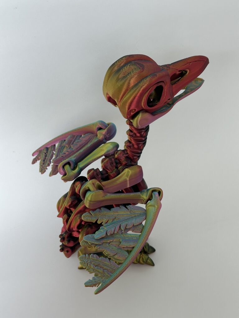Skeleton Crow – 3D-geprint