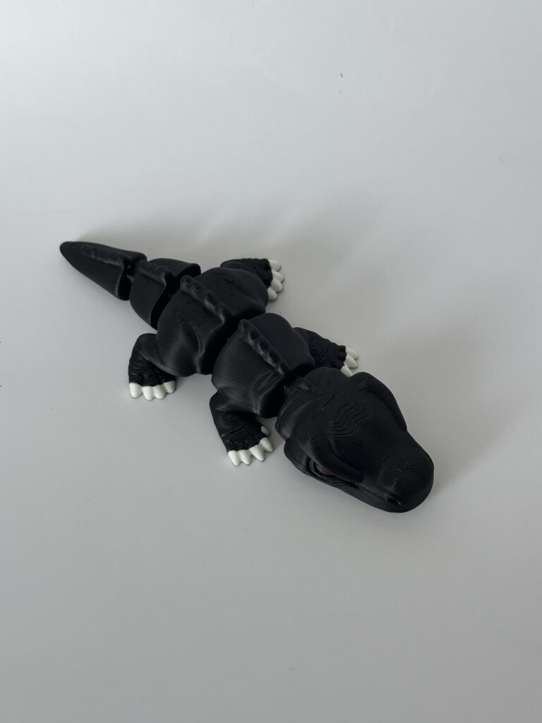 Krokodil – 3D-geprint